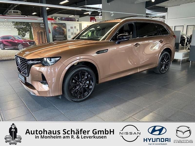 Braun Neu 2025 Mazda CX-80 Homura-Line SUV | 56.548 € (Fairer Preis) - Bild 1/4