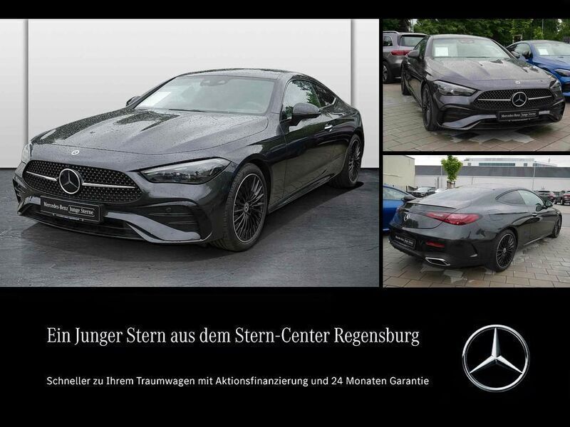 Metalliclack graphitgrau Gebraucht 2024 Mercedes CLE200 Premium Plus Coupé | 57.679 € (Teuer) - Bild 1/4
