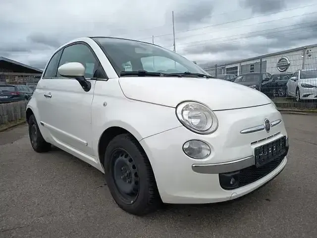 Gebraucht Fiat 500 Lounge 86 PS (63 kW) 2012 Weiß Cabrio