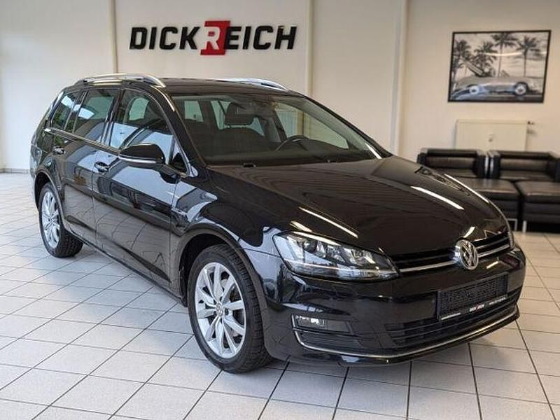 Schwarz Gebraucht 2015 VW Golf VII LOUNGE Kombi | 9.980 € (Guter Preis) - Bild 1/4