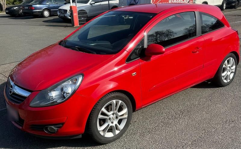 Gebraucht Opel Corsa 90 PS (66 kW) 2007 Rot Kleinwagen