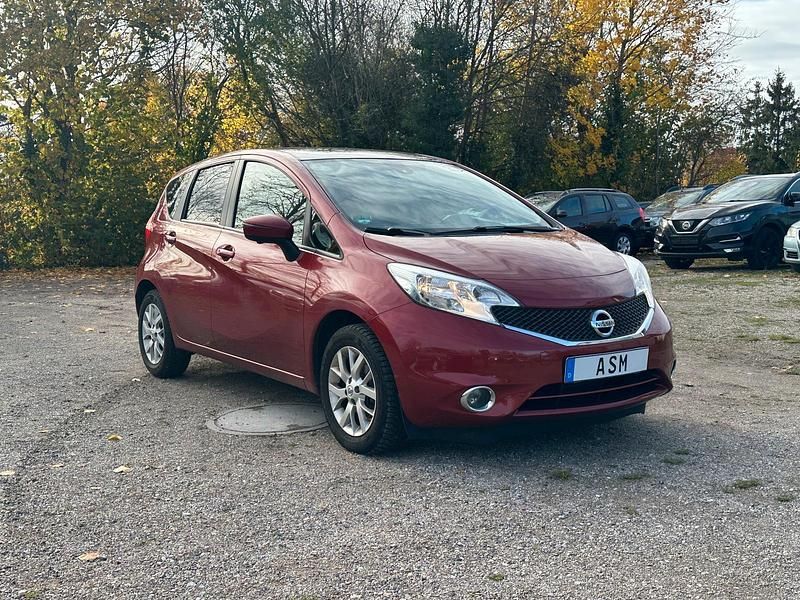 Gebraucht Nissan Note 80 PS (58 kW) 2013 Rot Limousine