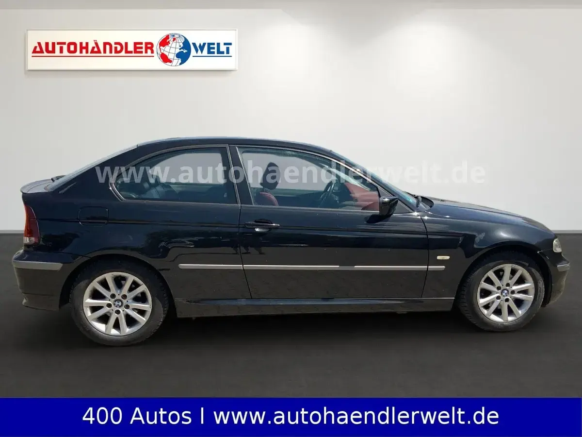 Gebraucht BMW 318 Compact Sport Line 143 PS (105 kW) 2005 Schwarz Kleinwagen