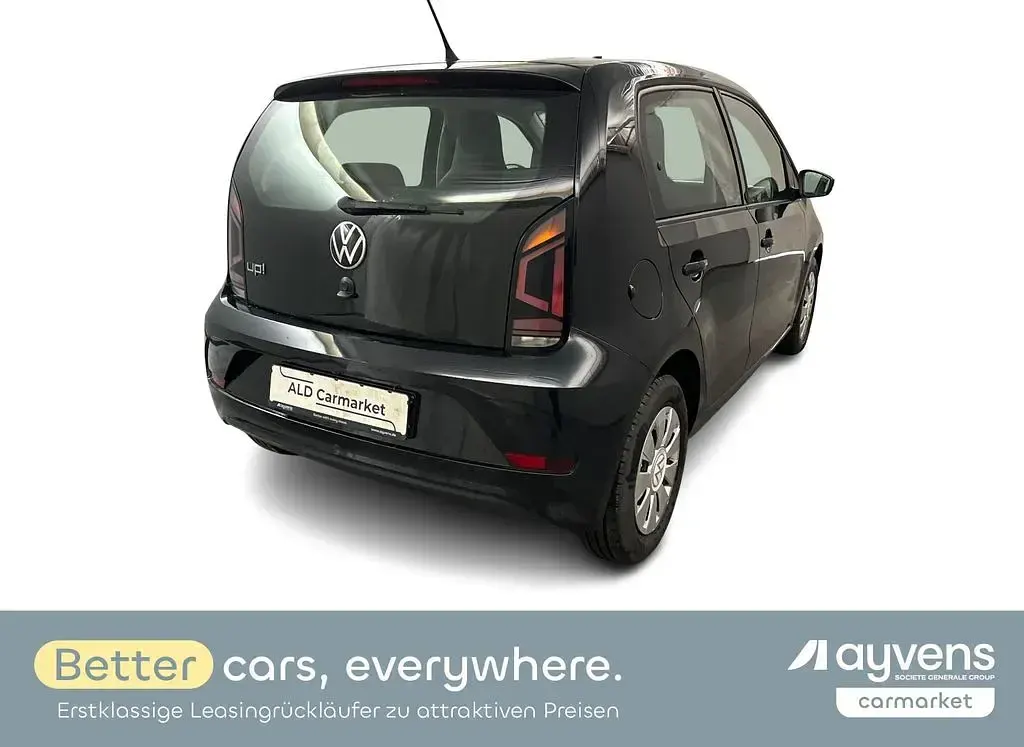 Gebraucht VW up! 65 PS (47 kW) 2021 Deep black perleffekt Kleinwagen