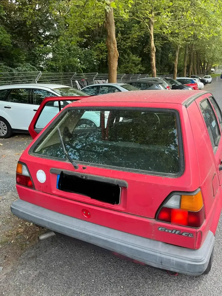 Gebraucht VW Golf III 80 PS (58 kW) 1992 Rot Kleinwagen