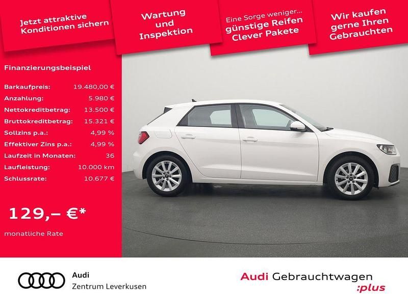 Gebraucht Audi A1 Sportback Ambiente 95 PS (69 kW) 2024 Cortinaweiß Kleinwagen