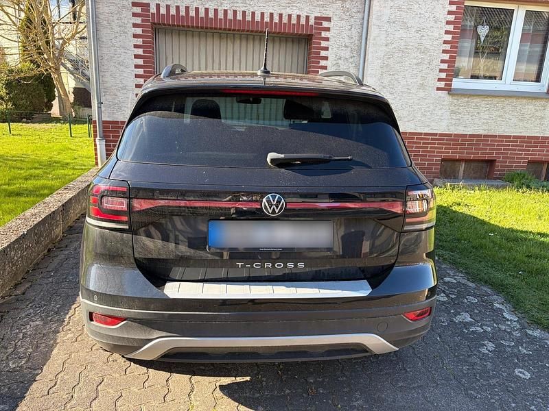 Gebraucht VW T-Cross 110 PS (80 kW) 2021 Schwarz SUV