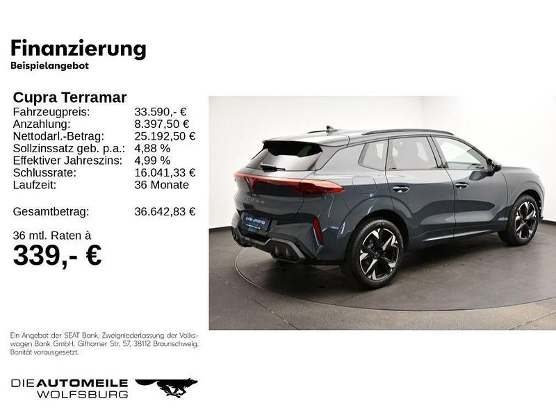 Second-hand Cupra Terramar 150 CP (110 kW) 2025 Albastru SUV