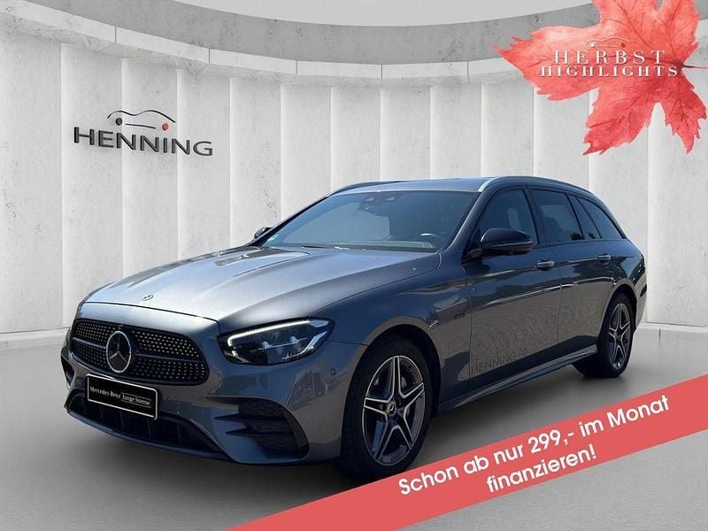 Grau Gebraucht 2021 Mercedes E300 AMG Limousine | 32.780 € (Superpreis) - Bild 1/4