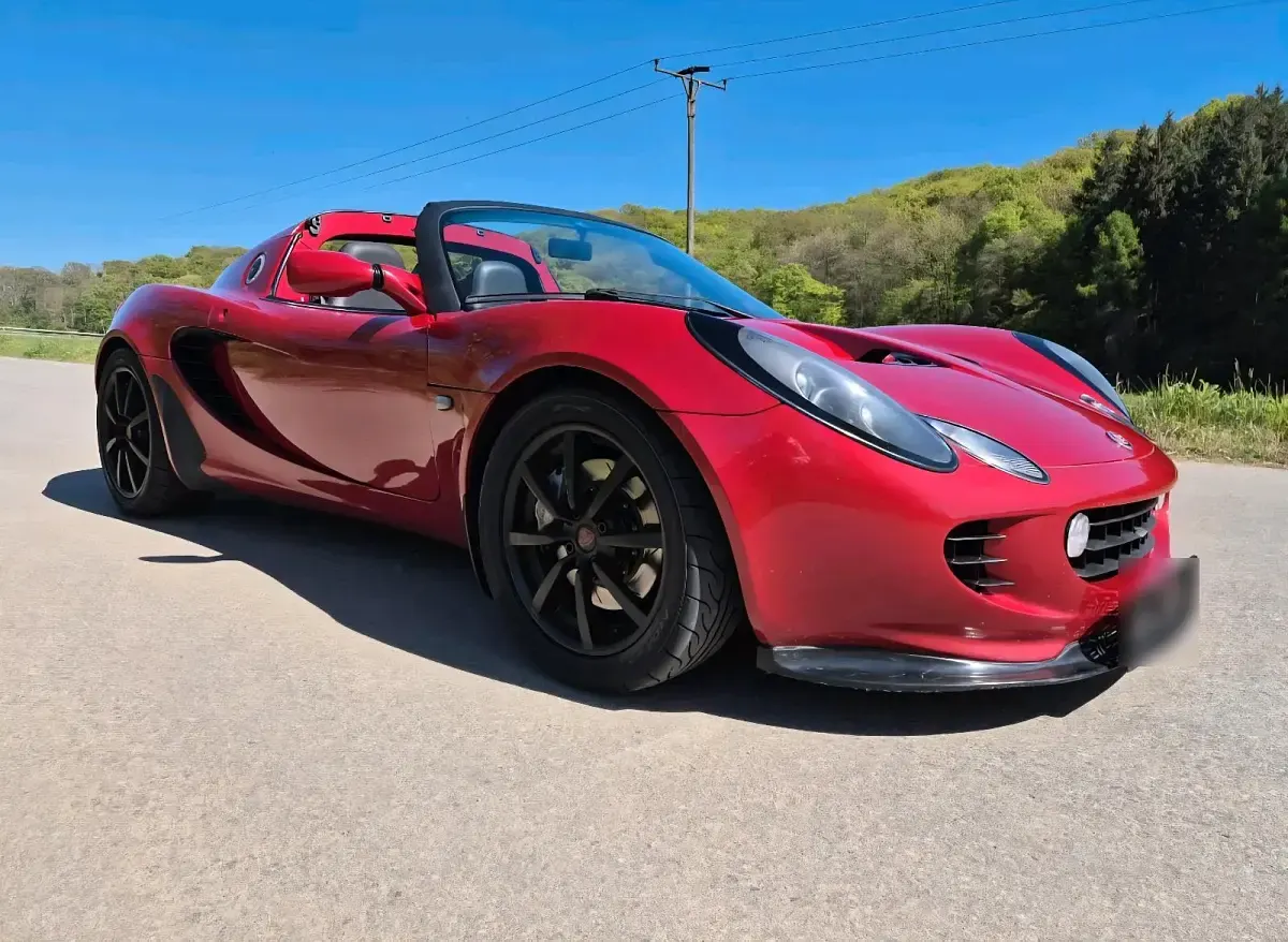 Używany Lotus Elise 220 KM (161 kW) 2004 Czerwony Kabriolet