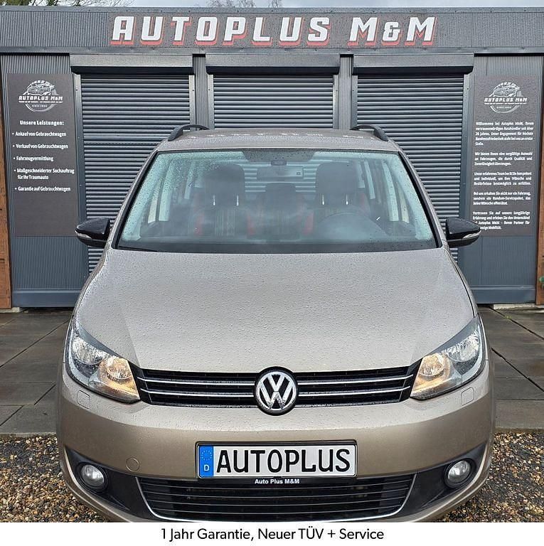 Gebraucht VW Touran Match 140 PS (102 kW) 2012 Beige Van / Kleinbus
