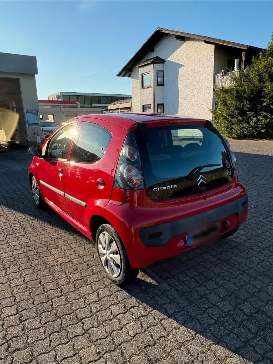 Gebraucht Citroën C1 68 PS (50 kW) 2010 Rot Kleinwagen