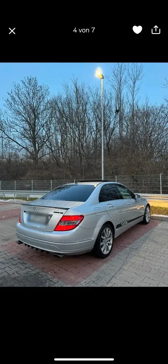Gebraucht Mercedes C320 AMG 224 PS (164 kW) 2007 Silber Limousine