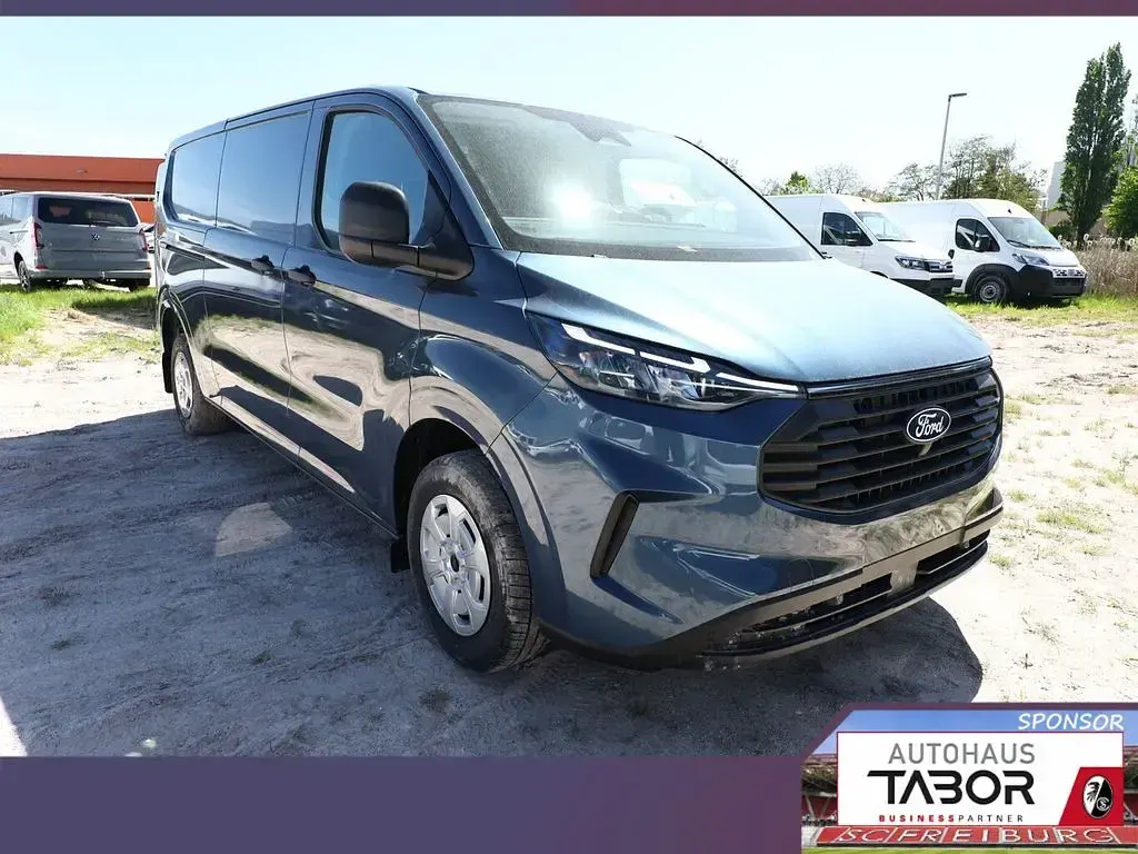 Nouvelle Ford Transit Custom Trend 170 ch (125 kW) 2025 Bleue Monospace