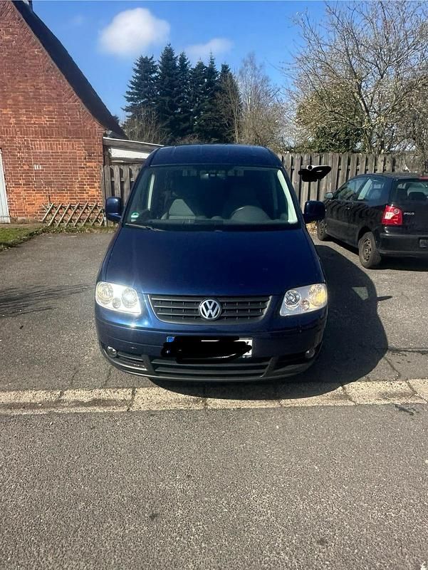 Gebraucht VW Caddy Maxi 105 PS (77 kW) 2010 Blau Van / Kleinbus