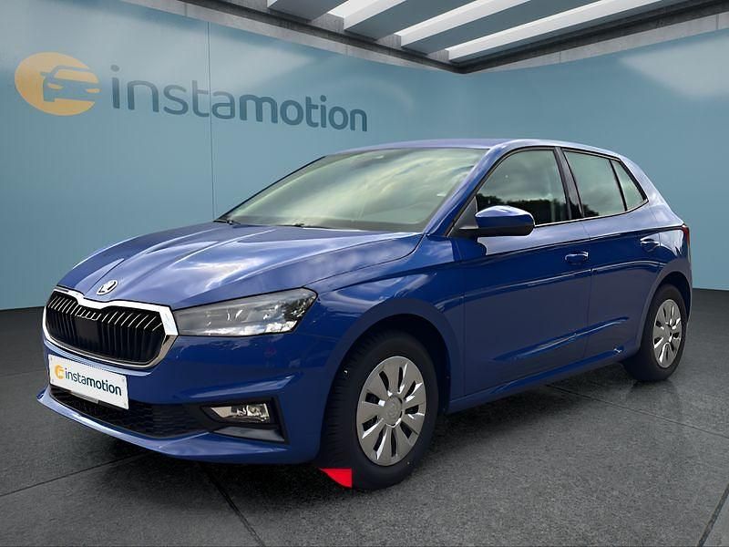 Blau Gebraucht 2024 Skoda Fabia Limousine | 15.349 € (Guter Preis) - Bild 1/4