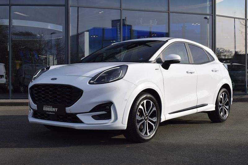 Gebraucht Ford Puma ST-Line X 125 PS (91 kW) 2022 Weiß Limousine