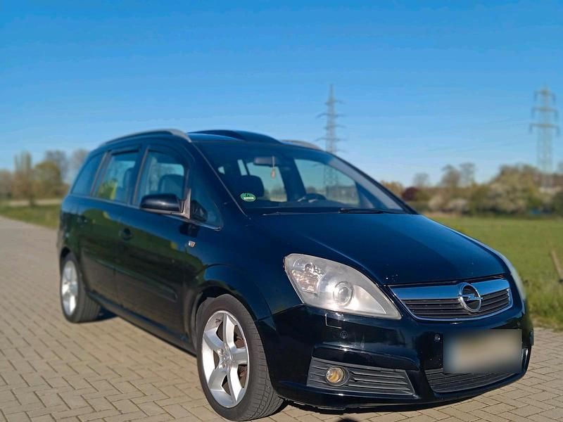 Gebraucht Opel Zafira 150 PS (110 kW) 2007 Schwarz Van / Kleinbus