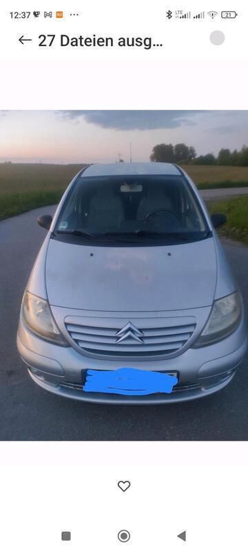 Grau Gebraucht 2003 Citroën C3 Exclusive Kleinwagen | 1.499 € (Fairer Preis) - Bild 1/4