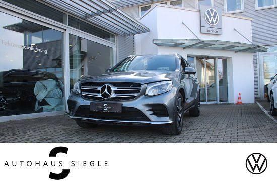 Selenitgrau Gebraucht 2019 Mercedes GLC220 AMG line SUV | 23.880 € (Etwas zu teuer) - Bild 1/4