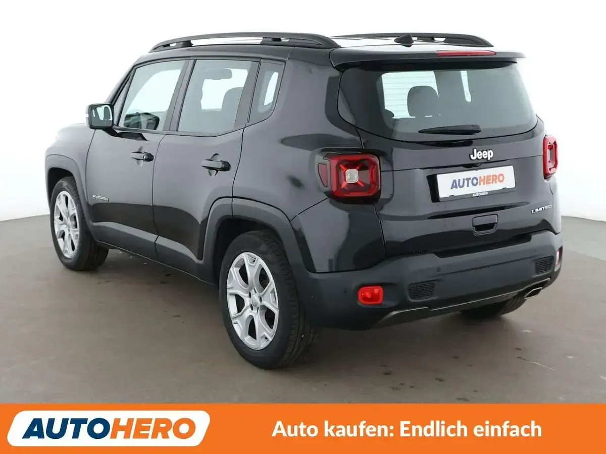 Gebraucht Jeep Renegade Limited 150 PS (110 kW) 2019 Schwarz SUV