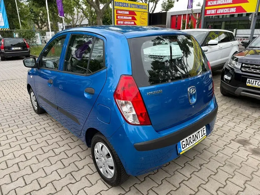 Gebraucht Hyundai i10 Classic 67 PS (49 kW) 2008 Alpine blue Kleinwagen