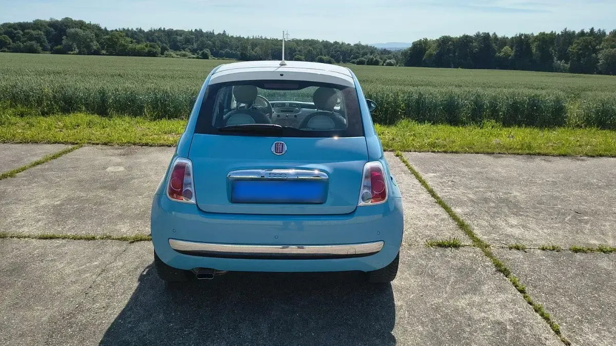 Gebraucht Fiat 500 69 PS (50 kW) 2015 Blau Kleinwagen