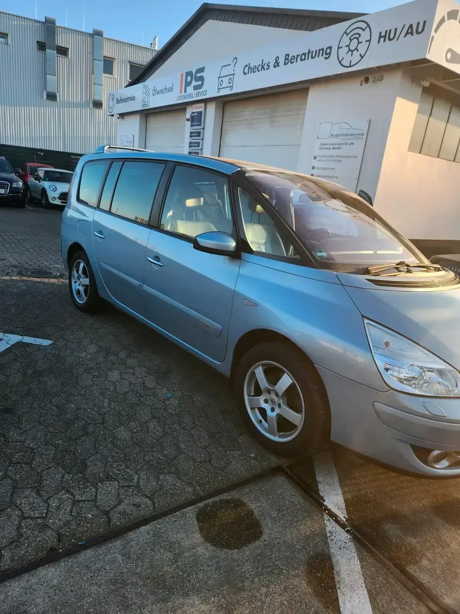 Gebraucht Renault Espace 170 PS (125 kW) 2007 Blau Van / Kleinbus