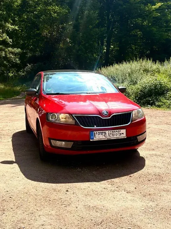 Gebraucht Skoda Rapid Monte Carlo 105 PS (77 kW) 2014 Rot Kleinwagen