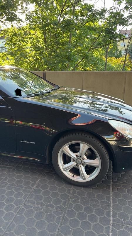 Gebraucht Mercedes SLK200 163 PS (119 kW) 2007 Schwarz Cabrio