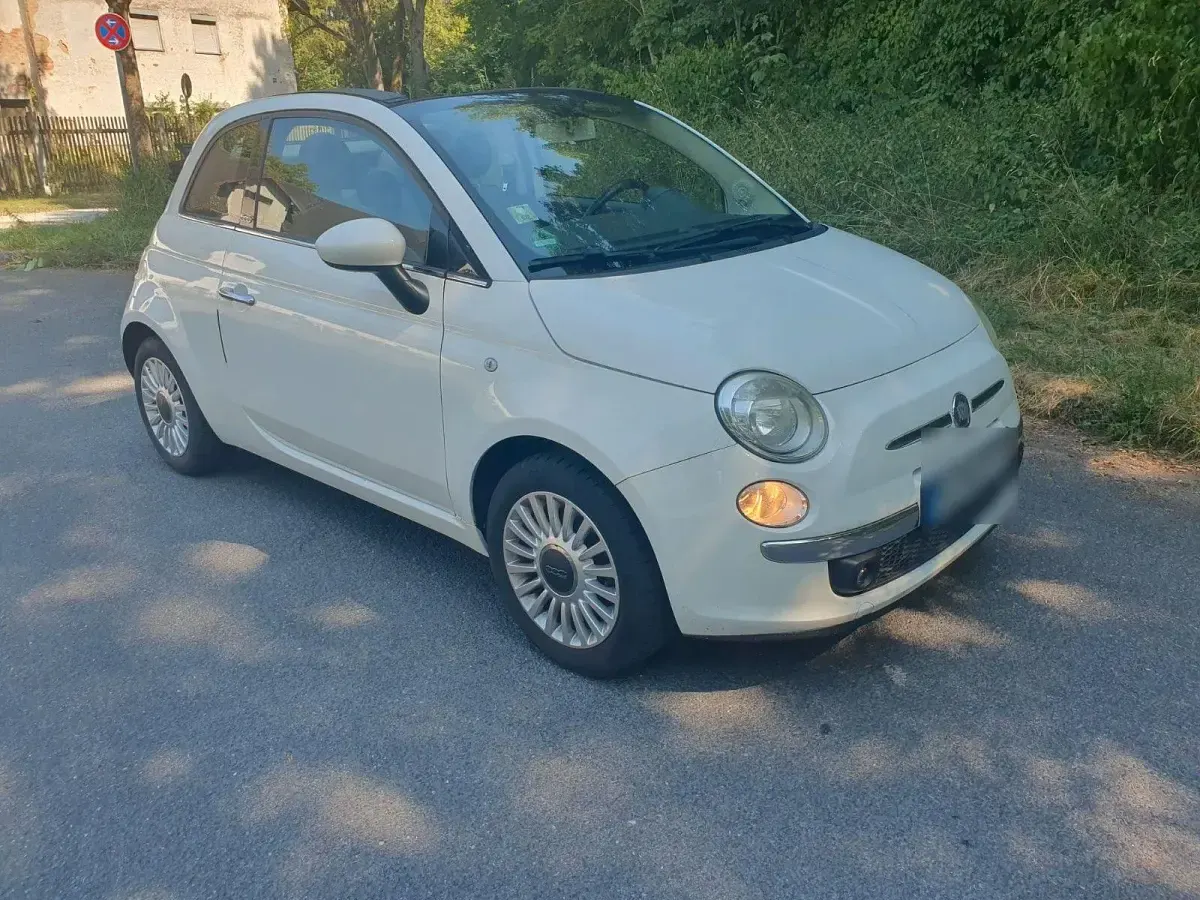 Gebraucht Fiat 500C Lounge 69 PS (50 kW) 2012 Weiß Cabrio