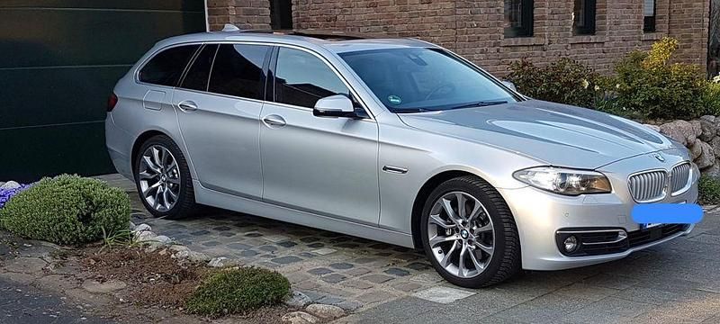 Silber Gebraucht 2014 BMW 525 Kombi | 12.600 € (Fairer Preis) - Bild 1/4