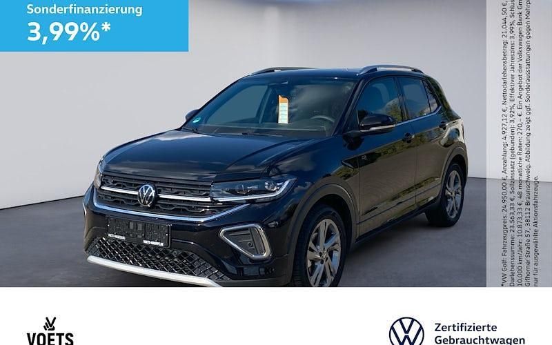 Deep black perleffekt Gebraucht 2024 VW T-Cross R-line SUV | 23.895 € (Fairer Preis) - Bild 1/4