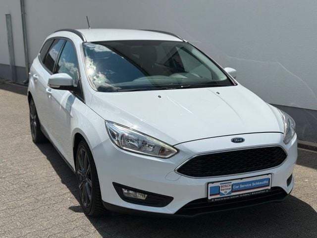 Weiß Gebraucht 2018 Ford Focus Business Edition Kombi | 9.979 € (Fairer Preis) - Bild 1/4