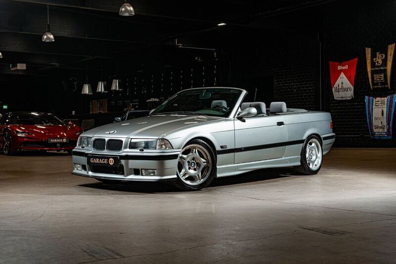 Silber Gebraucht 1993 BMW 325 Cabriolet Performance Cabrio | 17.325 € - Bild 1/4
