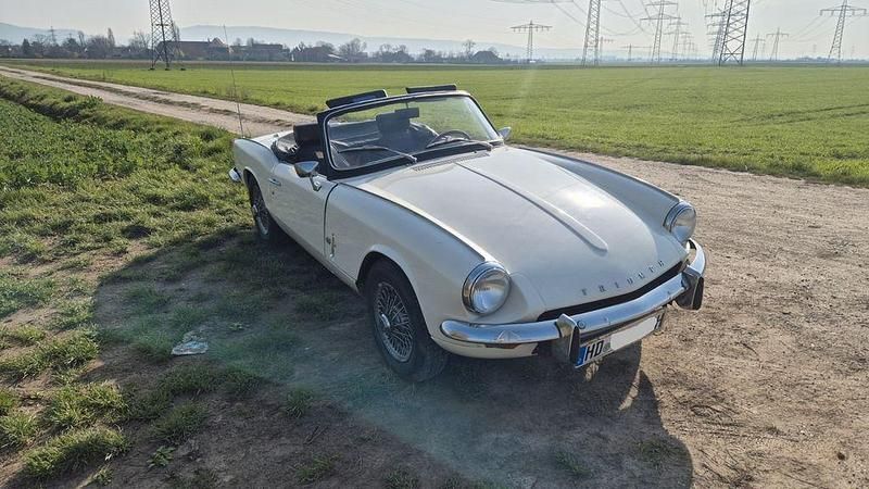 Gebraucht Triumph Spitfire 73 PS (53 kW) 1970 Weiß Cabrio