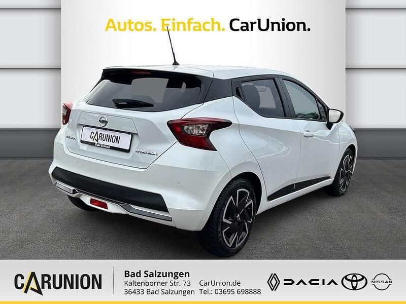 Gebraucht Nissan Micra 92 PS (67 kW) 2023 Glace white Kleinwagen