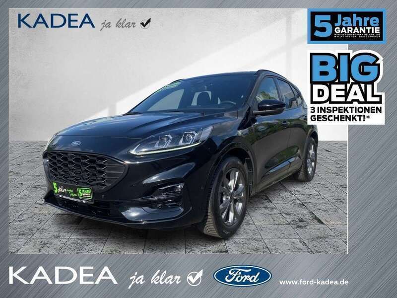Obsidianschwarz metallic Gebraucht 2024 Ford Kuga ST-Line X SUV | 31.980 € (Teuer) - Bild 1/4