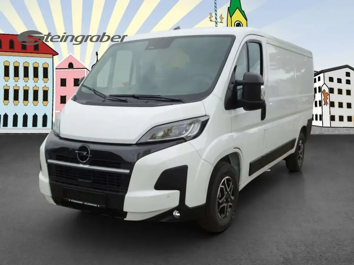 Neu Opel Movano 140 PS (102 kW) 2026 Casablancaweiß Van