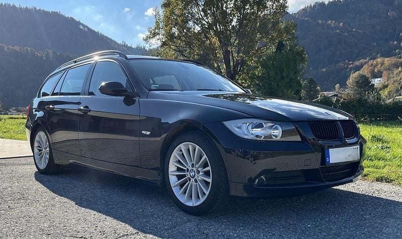 Schwarz Gebraucht 2008 BMW 318 Kombi | 2.300 € (Superpreis) - Bild 1/4