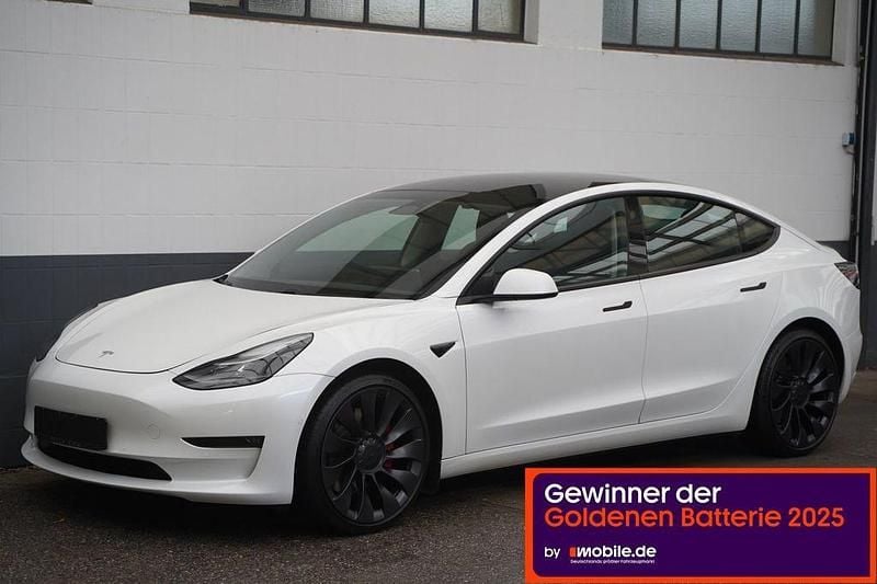Gebraucht Tesla Model 3 Performance 392 kW (534 PS) 2021 Weiß Limousine