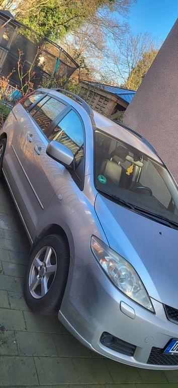 Gebraucht Mazda 5 Comfort 116 PS (85 kW) 2005 Silber Van / Kleinbus