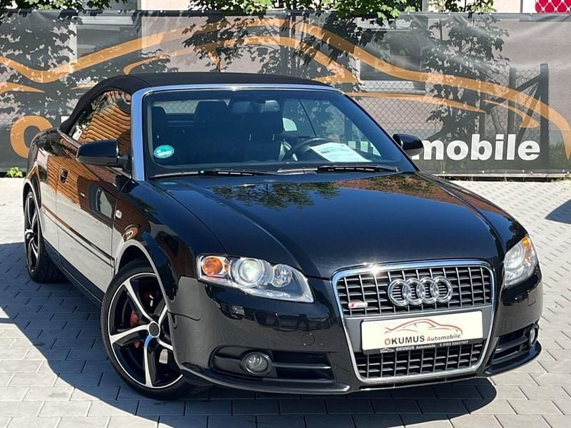 Schwarz Gebraucht 2006 Audi A4 Cabriolet S-Line Cabrio | 5.999 € (Superpreis) - Bild 1/4