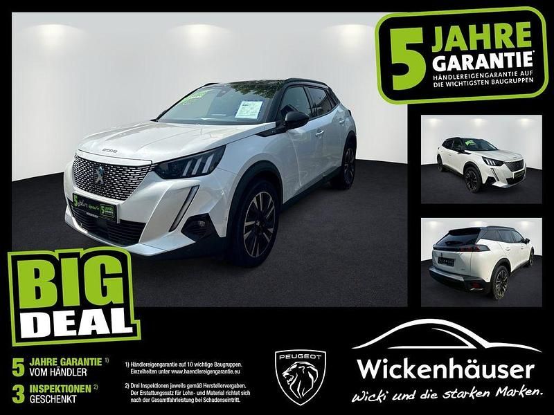 Lack weiss perlglänzend/typ au Gebraucht 2021 Peugeot e-2008 GT SUV | 16.490 € (Fairer Preis) - Bild 1/4