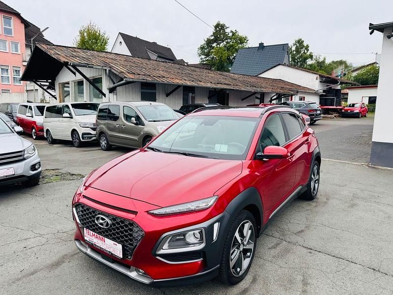 Pulse red Gebraucht 2018 Hyundai Kona Style SUV | 17.890 € (Fairer Preis) - Bild 1/4