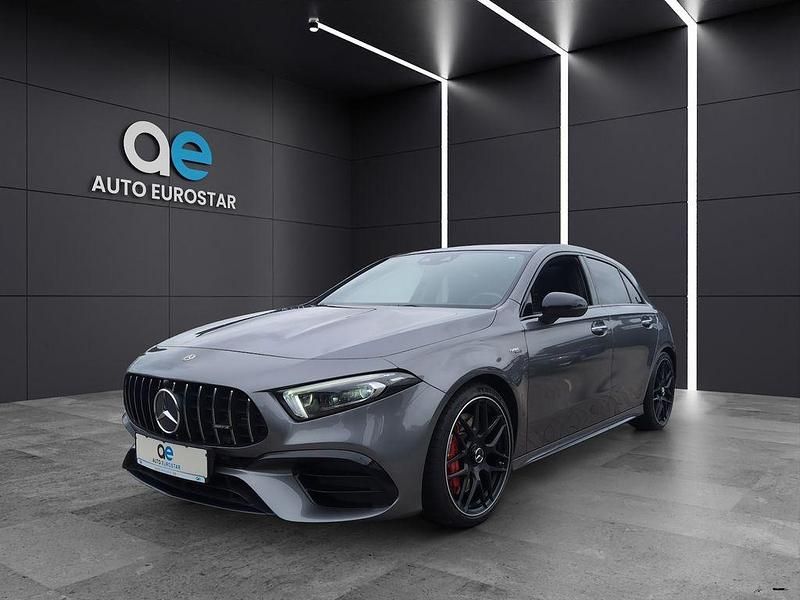 Mountaingrau Gebraucht 2020 Mercedes A45 AMG AMG Limousine | 44.950 € (Etwas zu teuer) - Bild 1/4