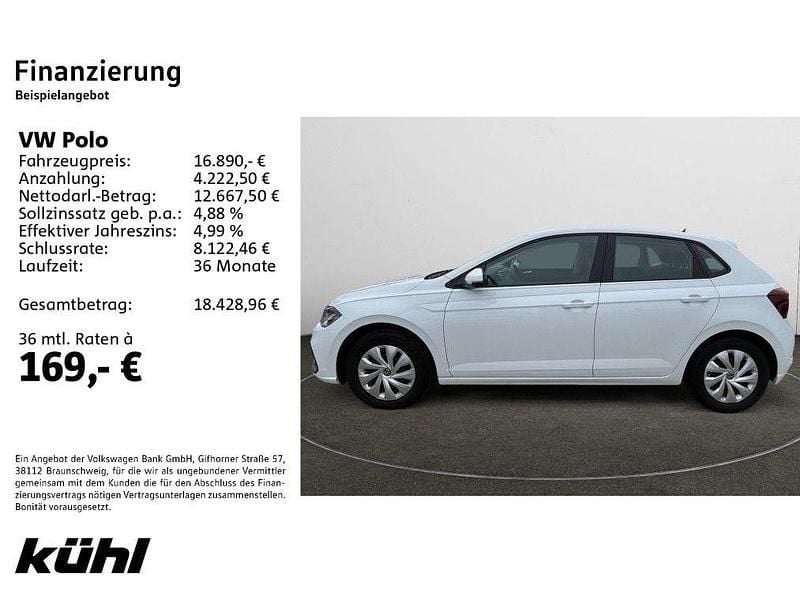 Gebraucht VW Polo Life 95 PS (69 kW) 2023 Pure white Kleinwagen