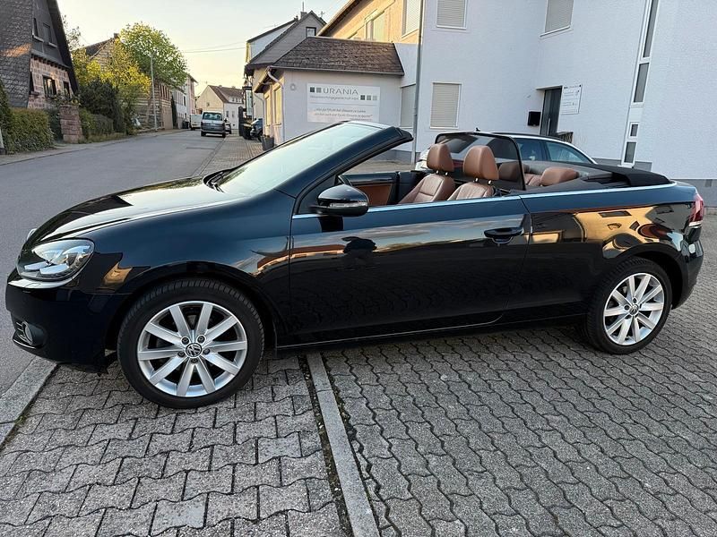 Gebraucht VW Golf Cabriolet 105 PS (77 kW) 2012 Schwarz Cabrio