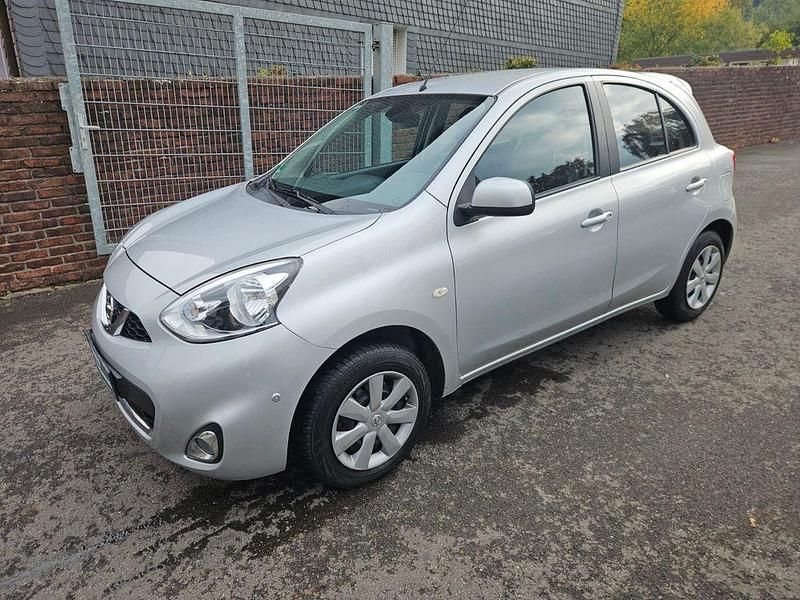 Silber Gebraucht 2014 Nissan Micra Acenta Kleinwagen | 5.899 € (Fairer Preis) - Bild 1/4