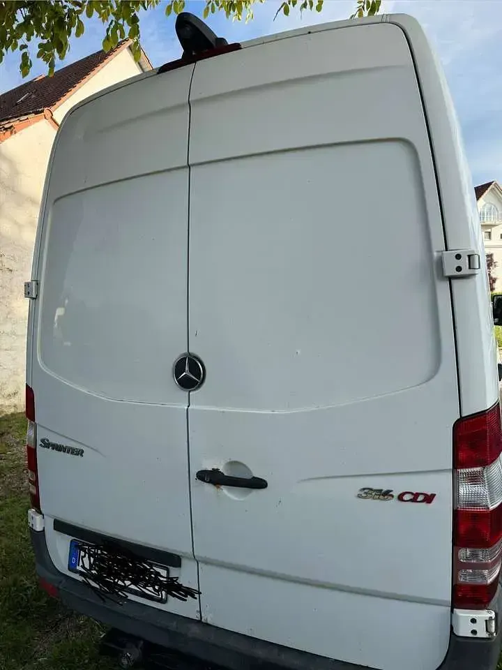 Brugt Mercedes Sprinter 163 HK (119 kW) 2012 Hvid Van